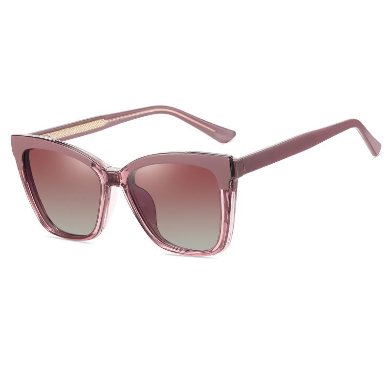 Мужские очки для чтения с фильтром синего света, модный дизайн, квадратные оправы из TR90 с двойными линзами, поляризационные очки для вождения