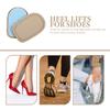 8Pairs High Heeled Shoe Pads Premium Cloth Insoles Foot Cushion Supportive Rear Sole Pads for Pain Relief Walking