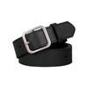 All-match Casual Vintage Square Buckle Waistband PU Leather Belt Pants Bands Ladies Dress Belts