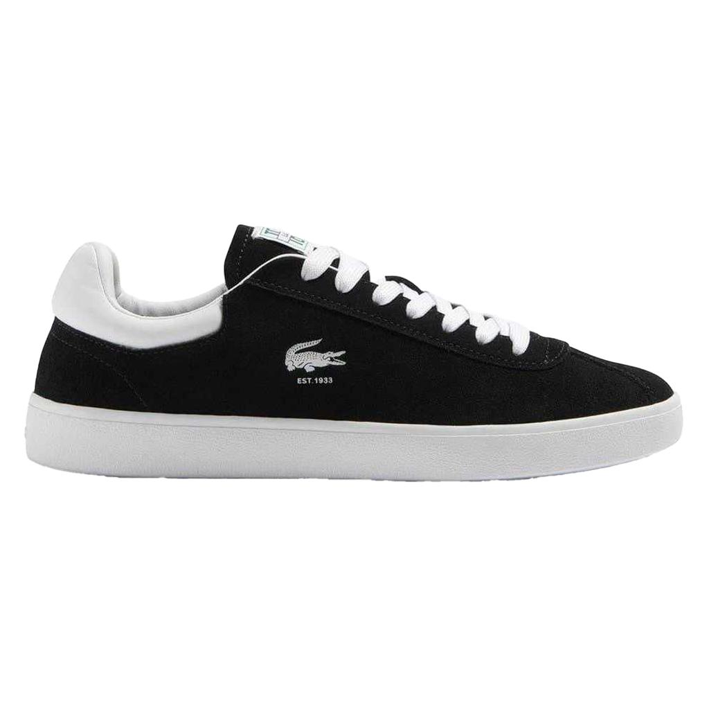 Lacoste Mens Baseshot Suede Trainers