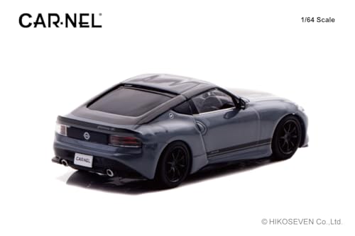 CARNEL Масштаб 1/64 Nissan Fairlady Z Версия ST Кастомизированное издание 2023 Серый стелс/Супер черный Готовое изделие