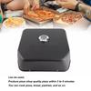 Печь для пиццы Pizza Maker Grill Top Pizza Oven Водонепроницаемая многофункциональная пицца-машина с термометром для пикника на открытом воздухе, черная