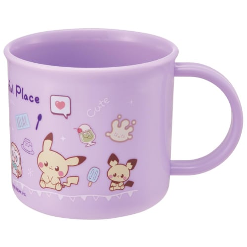 Skater Children's Plastic Lunch Cup, 200ml, Dishwasher Safe, Made In Japan, Pokemon Poke Pieces 24, KE4AAG-A