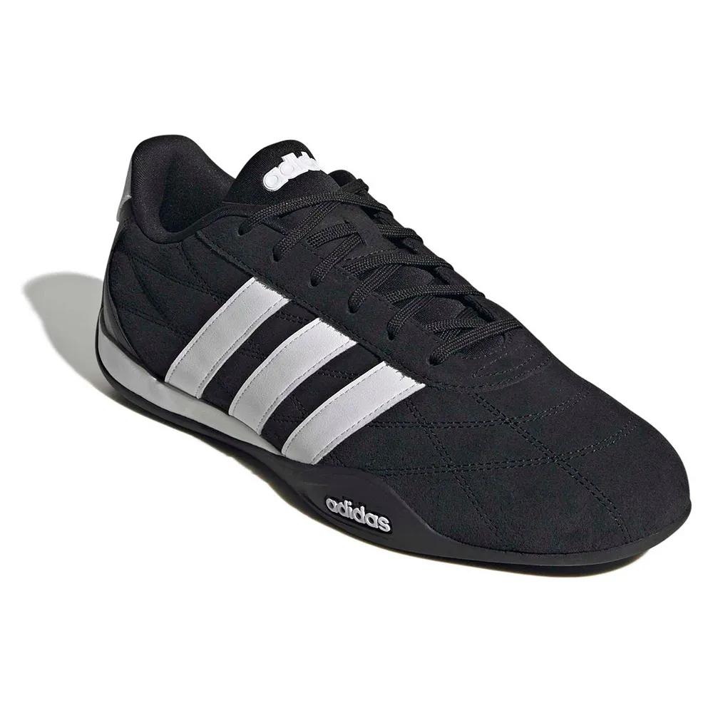 Adidas groundpulse sneakers leather synthetic Black/White/Silver
