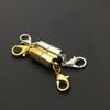 Gold Plated Magnetic Clasps with Lobster Clasps for DIY Necklace Bracelet Jewelry