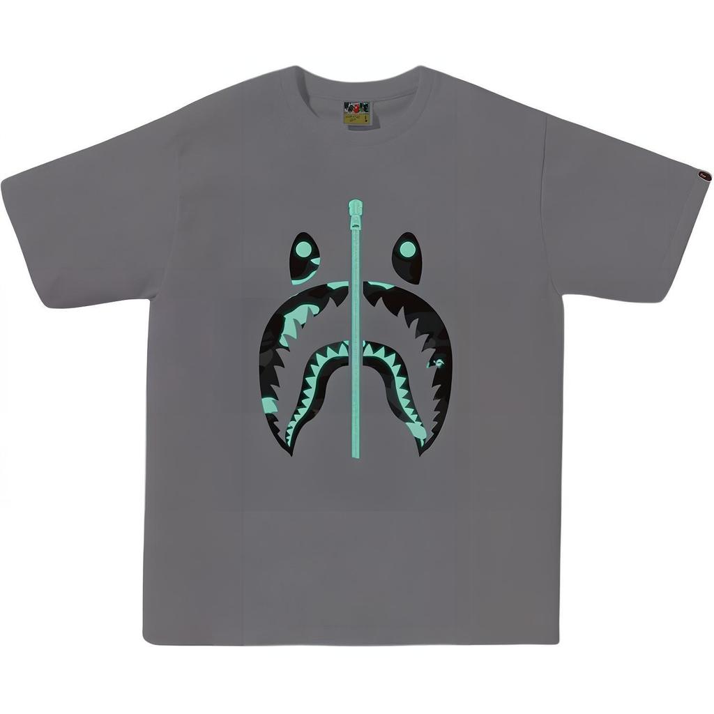 A Bathing Ape shark-print T-shirt 0ZXTEM027101P