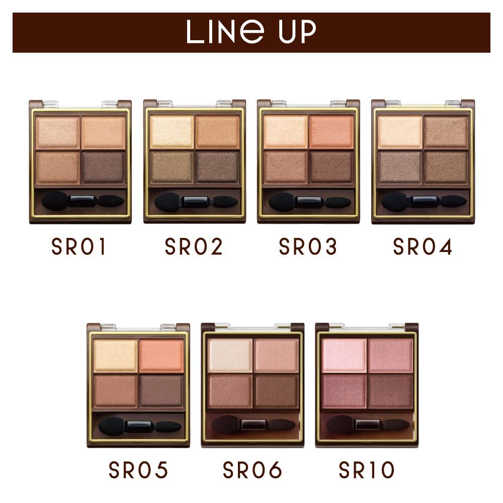 Палитра теней для век excel Skinny Rich Shadow SR10 (Пион Браун)