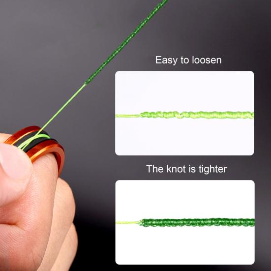 1/2/4 шт. Кольца для протяжки рыболовной лески, Не ржавеющие, Устойчивые к коррозии, Противоскользящая конструкция, Кольца для пальцев для протяжки, Рыболовные аксессуары