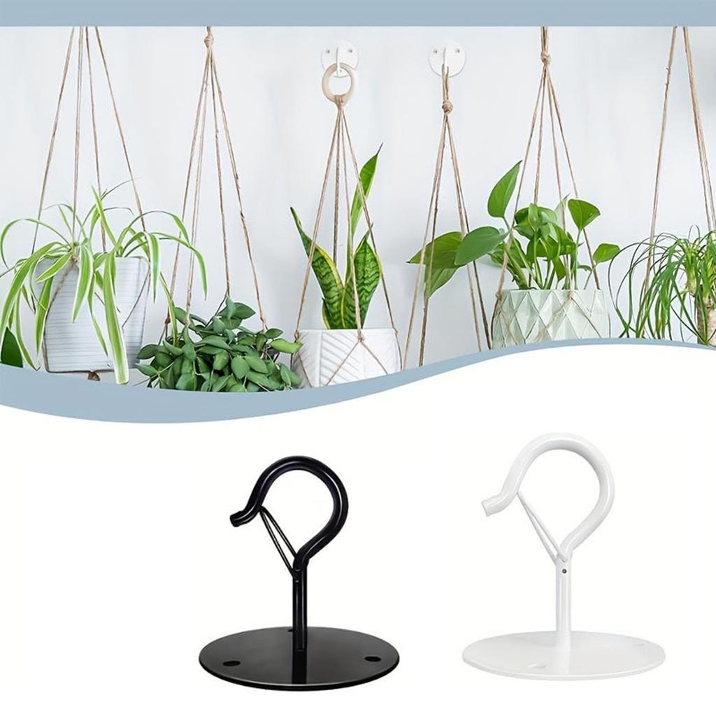 Plant Hooks & Hangers Wall Mount Hangers Hanging Basket Hooks Ceiling Hooks for Hanging Plants Metal Plant Bracket