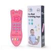 Remote Control TV  Toy, Musical Play with Light and Sound for 6 Months+ Toddlers Boys or Girls with Three Language Modes: English, French and Spanish