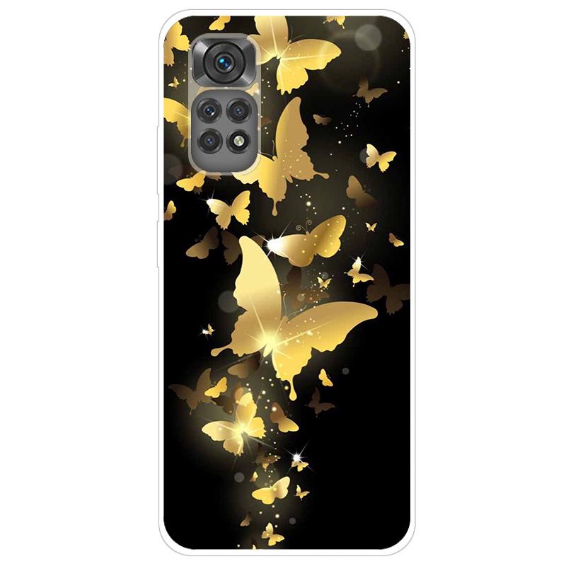 Для Xiaomi Redmi Note 11 Pro 5G 11S Global чехол для телефона Xiomi Red mi Note11 11pro 4G силиконовая задняя крышка защитный черный чехол из ТПУ