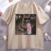 Raccoon Cotton Candy Drink Graphic Tee Fun Animal Lover T Shirt Vintage Raccoons Cotton Short Sleeve Round Neck Pritned Tshirt