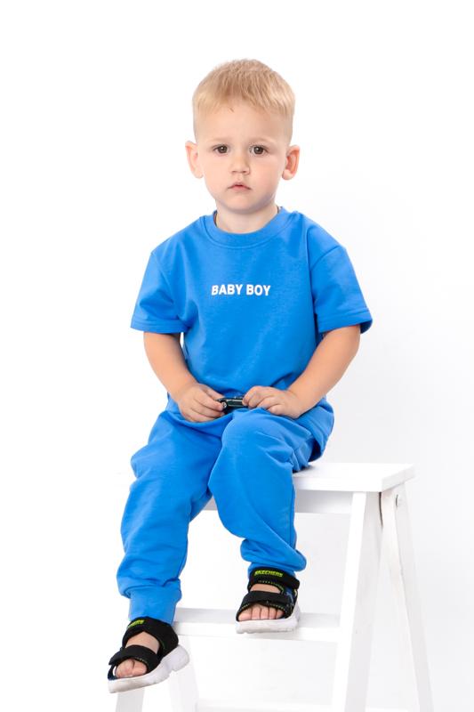 Хлопковый комплект для малышей – Удобная посадка и брюки на эластичной талии, Летний, 5074-057-33-4 HC