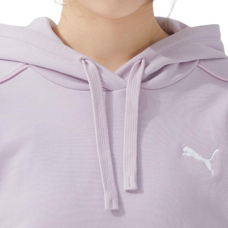 Puma Толстовки Женские Фиолетовые С капюшоном Умеренный Другое 682158-60