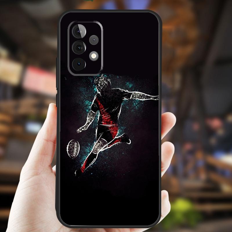 Чехол для регби для Samsung Galaxy A32 A56 A16 A15 A22 A52 A54 A14 A26 A36 A55 A35 A05 A06 A53 A33 A13
