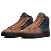 Nike Sb Zoom Blazer Mid Premium Legend Dark Brown Obsidian Patchwork  Skateboard Shoes FZ3306-200