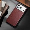 Для Apple IPhone 17 18 Pro Max 17e Чехол Funda Capa Стильный Бизнес-стиль Прочная Обложка из ПУ Кожи для Iphone Air Case Coque