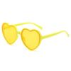 Retro Uv400 Protection Heart-Shaped Sunglasses Halloween Cosplay Party Glasses Summer Heart Sunglasses For Women