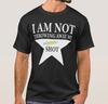 I Am Not Throwing Away My Shot Funny Hamilton American Musical T Shirt New 100 Cotton Short Sleeve ONeck Casual Unisexs Tshirt