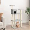 Maison Exclusive - Arbre à chat avec griffoirs en sisal gris clair 118,5 cm