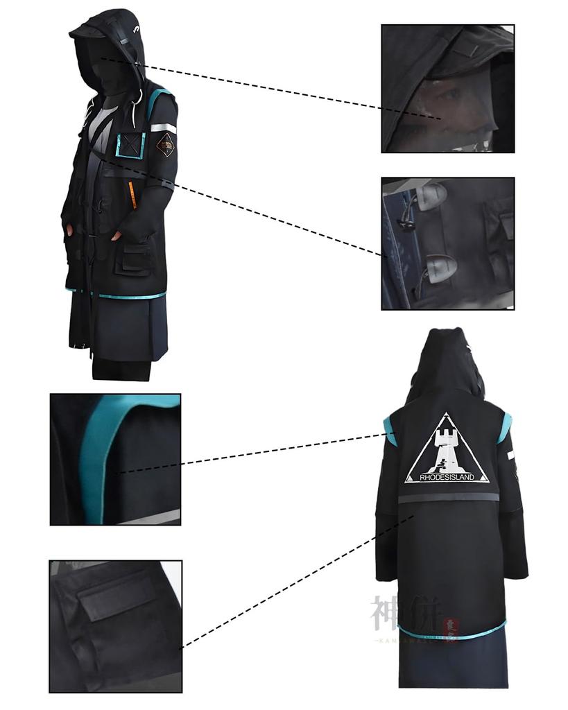 Косплей Доктора Без Парика Остров Аркнайтс Косплей Костюм Взрослый Костюм Культурный Фестиваль Событие Костюм Сценическая Одежда Косплей Доктора Доктор [Камидзу