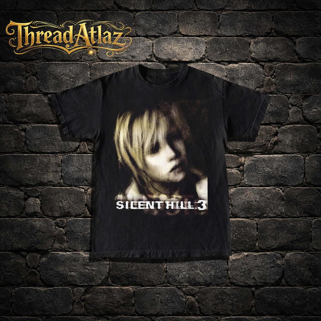 Vintage Silent Hill 3 Tee – Retro 2000s Horror Game Shirt