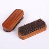 Horsehair Shoe Brush Polish Natural Leather Real Horse Hair Soft Polishing Tool Bootpolish Cleaning Brush For Suede Nubuck Boot