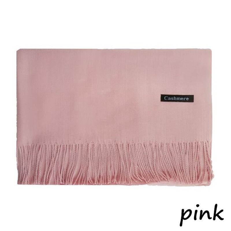 Женский зимний шарф, шарфы из чистого кашемира с кисточкой, теплая повязка на голову с толстой шеей, женские шали, обертывания