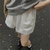 Кружевные кружевные белые шорты для женщин летом тонкие свободные маленькие универсальные повседневные брюки А-силуэта с широкими штанинами