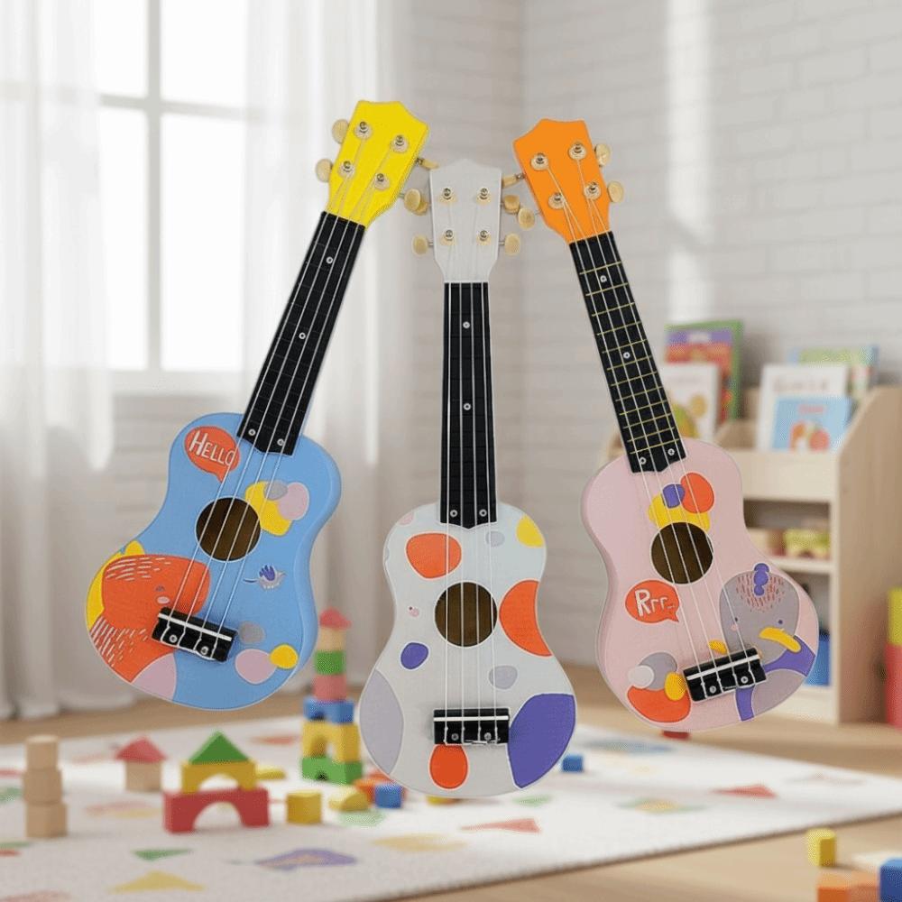 21 Inch Ukulele 4 Strings Beginner Ukulele Gifts Mini Guitarra Musical Awakening