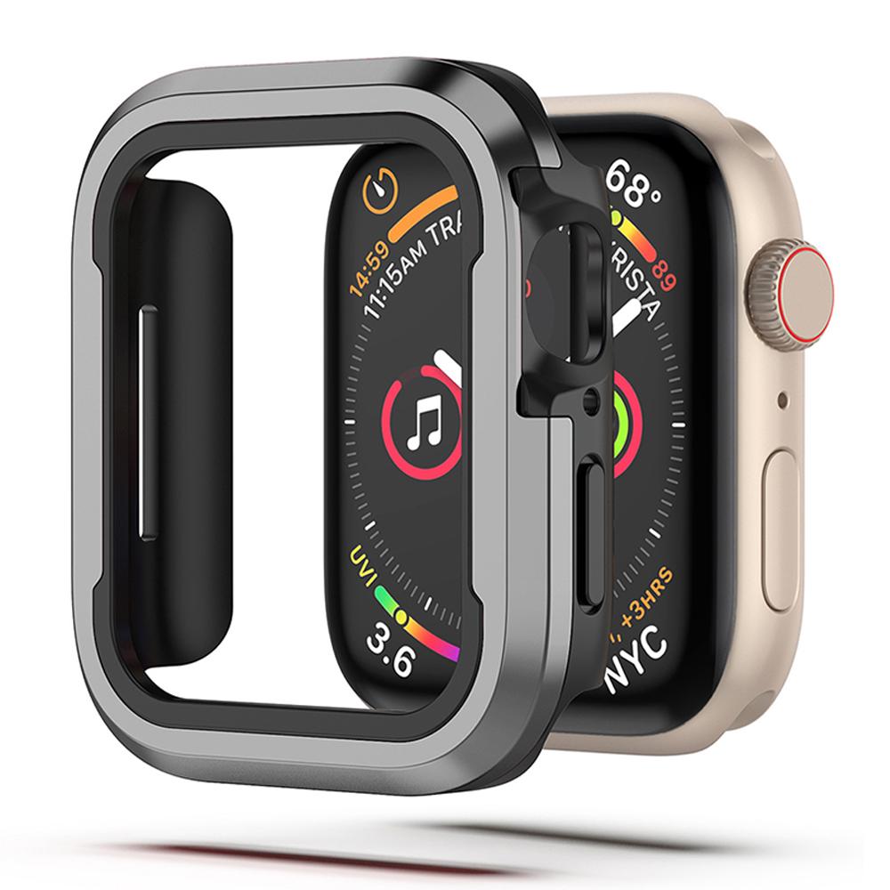 Защитное стекло для корпуса Apple Watch Case Ultra 2 49 мм Алюминиевая рамка из ТПУ iwatch серия 8 9 7 6 5 4 SE 45 мм 41 мм 44 мм 40 мм чехол