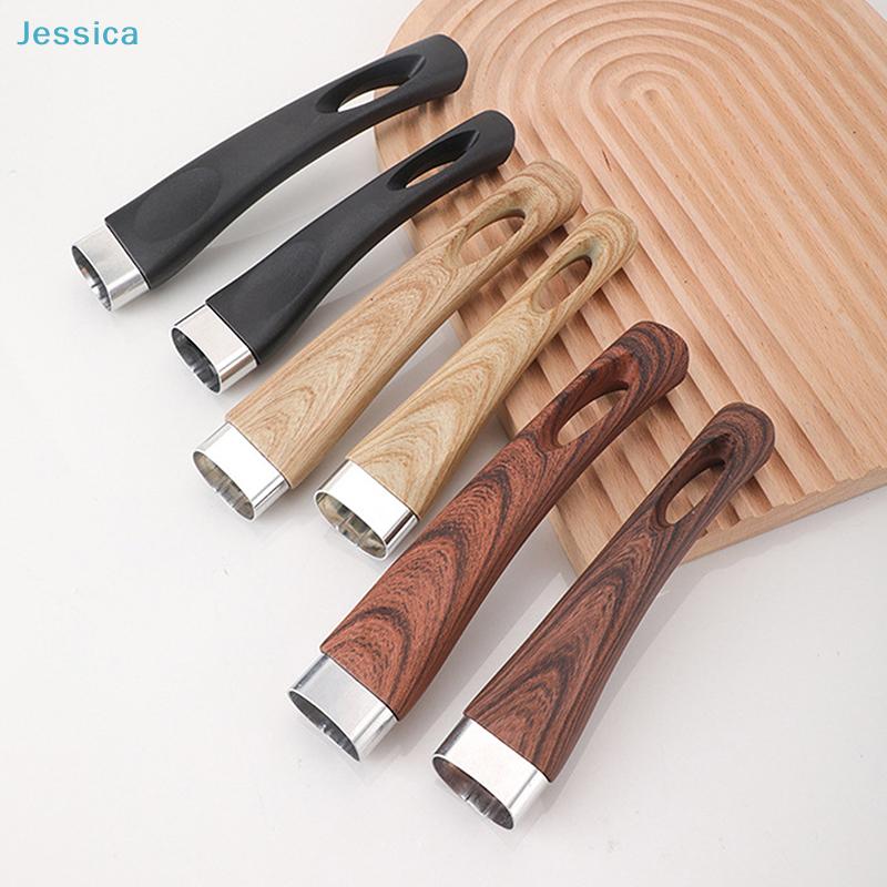 Universal Replacement Pot Handle - Heat-Resistant Wokpan Handle (Woodenblack Styles) Kitchen Cookware Accessory