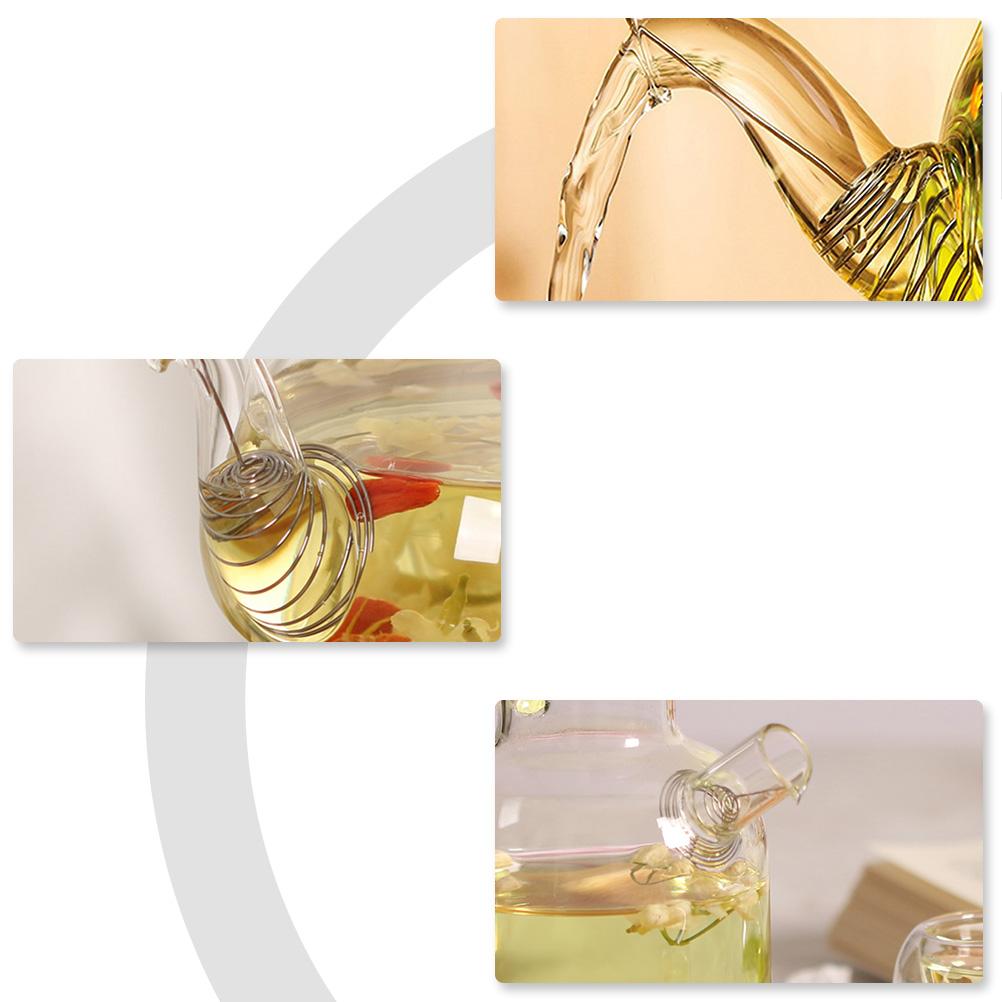 10 шт. Фильтр для носика чайника Домашние фильтры Насадка Пружинные фильтры Сетчатые принадлежности Кухонные гаджеты Аксессуары из нержавеющей стали