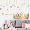 Star Moon Ramadan Kareem Decals Multicolor Mural Eid Mubarak Wall Stickers  Home Decoration