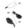 Universal Bike Mirror Adjustable Handlebar Rearview Mirror Wide Angles Safety Mirror for Electric Bike Riding Cycling