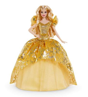 Barbie Signature Holiday Barbie в специальной коробке и кукла 6 и GHT54 [В комплекте подставка] [Для детей от ... лет]