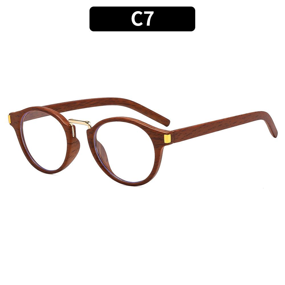 European And American Fashion New Retro Anti-Blue Myopia Glasses Frame Personalized Versatile Street Sunglasses Trendy Sunglasses