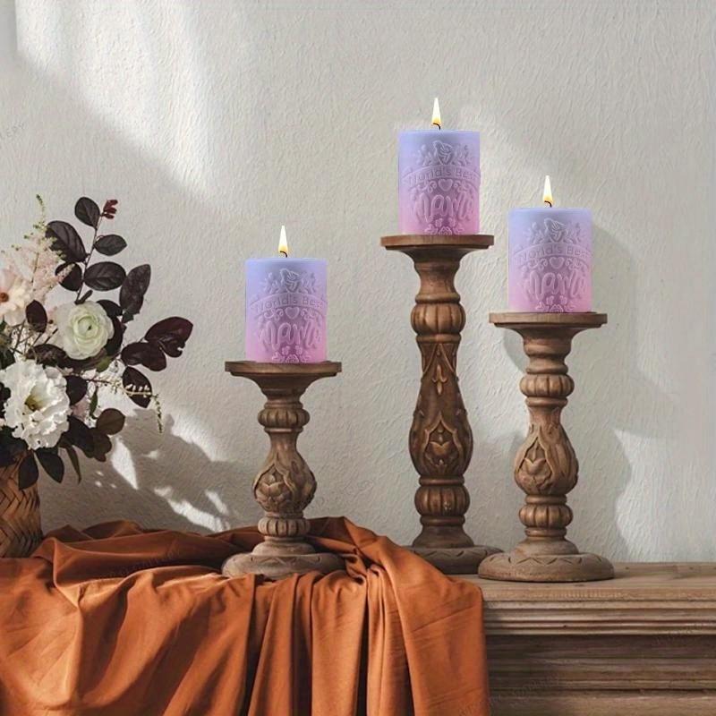 DIY Drip Glue Mold Is The Best Mom Aromatherapy Candle Silicone Mold Decoration