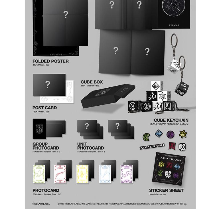 [pre-order] ALLDAY PROJECT 2nd EP CRASH COMPLETE Ver.