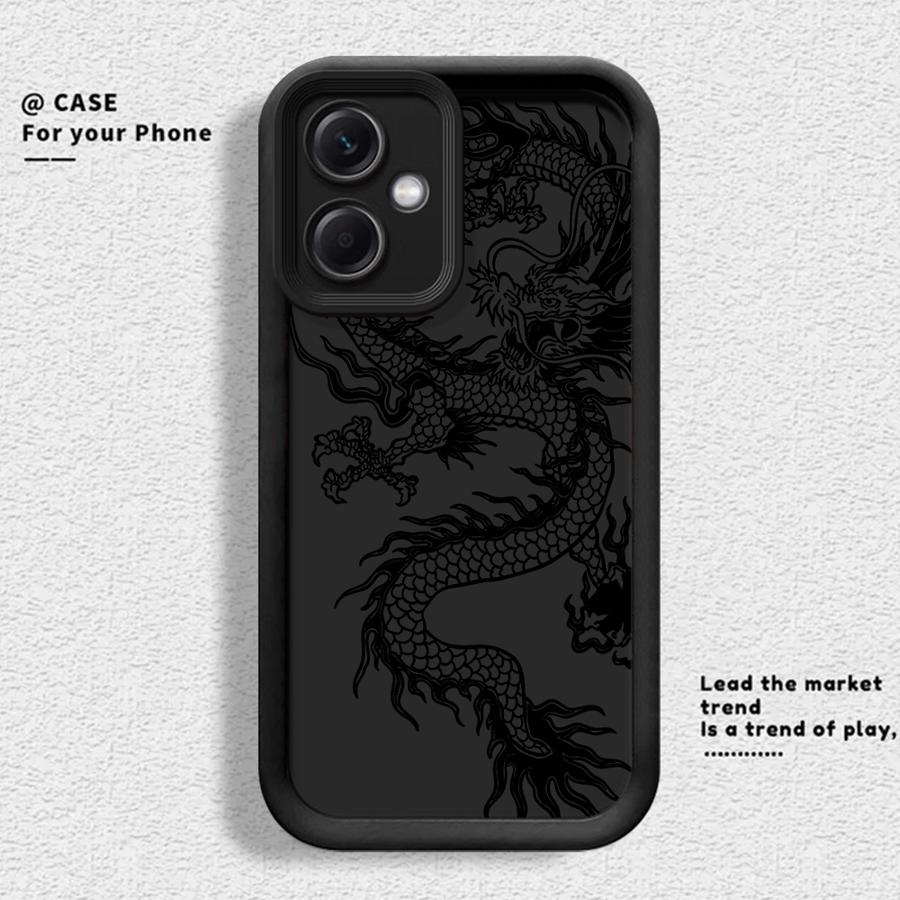 Чехол для телефона для Xiaomi Redmi Note 14 Pro Plus 12C A1 A2 A3 A4 14C 12s 12 Note 13 11s 10 11 13C Крутой Китайский Дракон