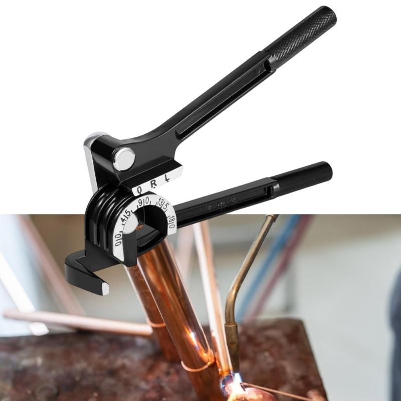 Ручной гибочный станок для алюминиевых труб 1/4" 5/16" 3/8" 180 градусов Для работ с металлическими трубами и медными трубками