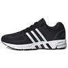Equipment 10 Comfortable Fabric Low-Top Training Running Shoes Unisex Sneaker Black White HR0671