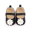Baby Girls Flats Infant Non-Slip Flower Prewalkers Soft Sole PU Leather Newborn Princess Wedding First Walkers 0-18M