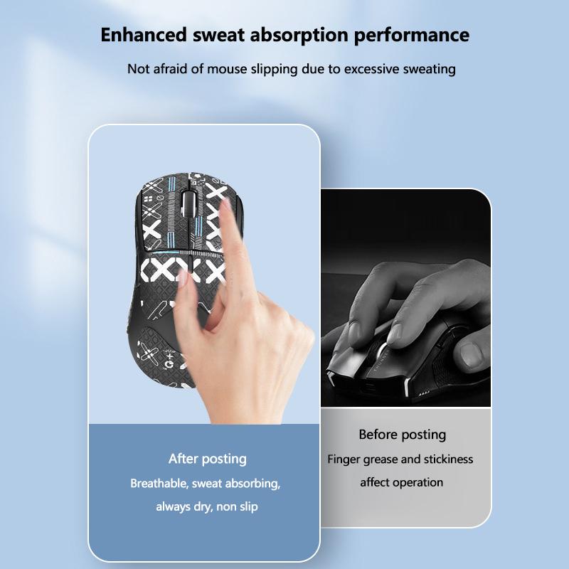 Противоскользящая наклейка для мыши Suck Sweat Grip Tape для Logitech Gpw4 для Pro X Superlight 2 Dex Gaming Mouse E-Sports Gamer