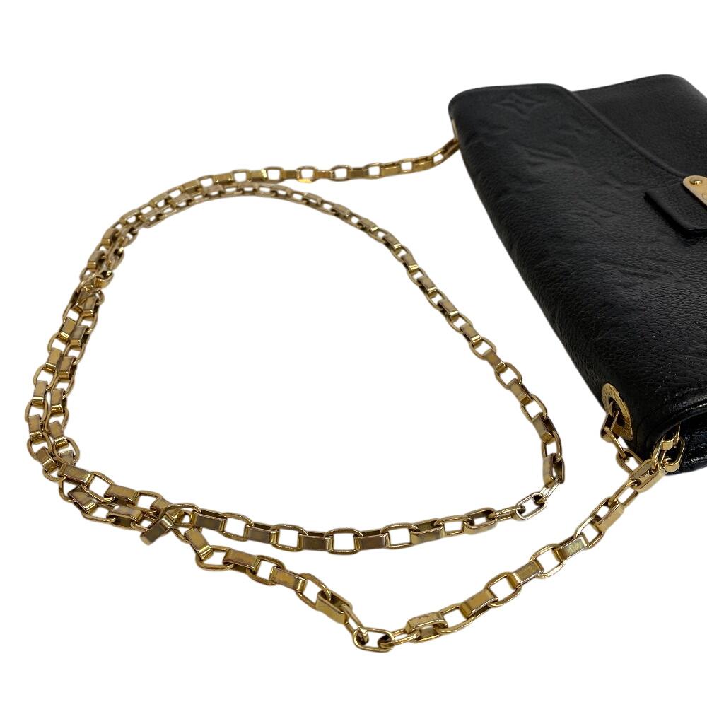 LOUIS VUITTON M60638 leather Saint Germain Pochette black leather Used