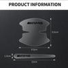 RAT2 8Pcs Invisible Car Door Bowl Handle Anti-collision Protective Sticker For Mercedes Benz AMG W124 W202 W203 W204 W210 W211