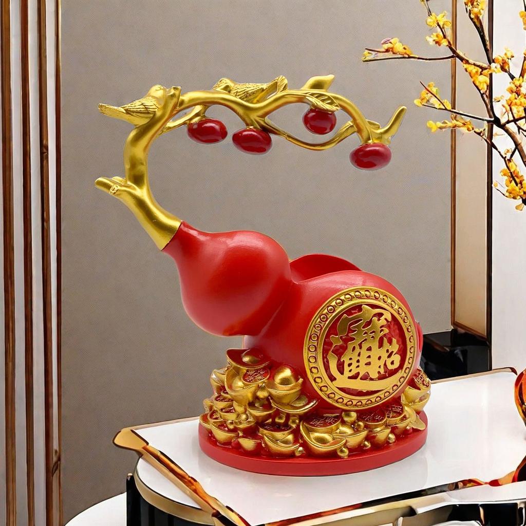 Китайский креативный тыквенный винный шкаф, украшения, винный шкаф, сервант, держатель для вина, украшение для дома, гостиной, столовой, кабинета