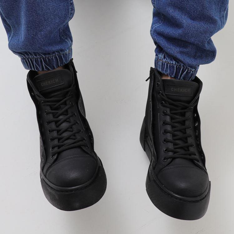 Chekich Оригинальная брендовая мужская спортивная кожаная обувь светло-коричневого цвета, повседневная спортивная обувь для ходьбы на шнуровке, на высоком каблуке и подошве средней длины, уличный стиль, мода 2023 г.