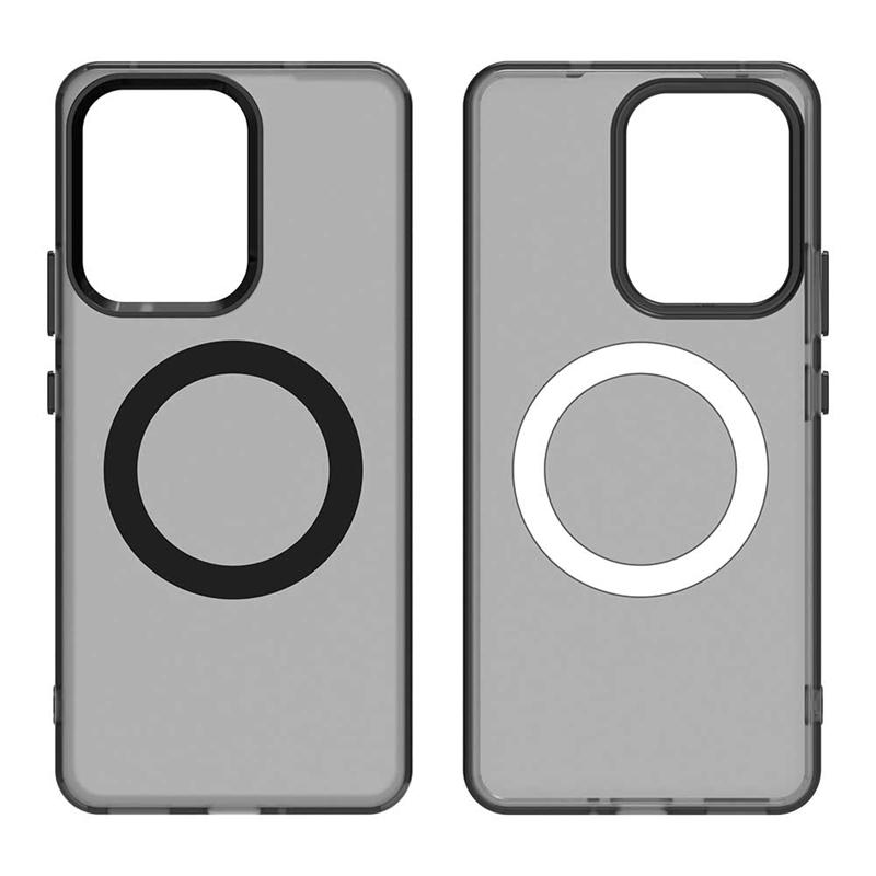 Прозрачный чехол для телефона для Oppo Reno13 F Чехол для Oppo Reno 13F Магнитная адсорбция Беспроводная зарядка Чехол для Oppo Reno 13F