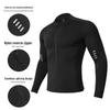 Мужская быстросохнущая джерси с длинным рукавом для велоспорта и беговой костюм